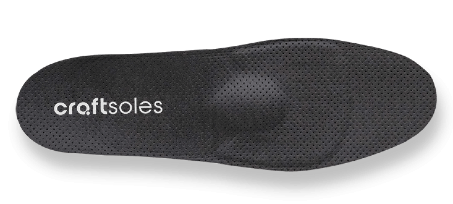 craftsoles orthopädische Maßeinlagen für Businessschuhe